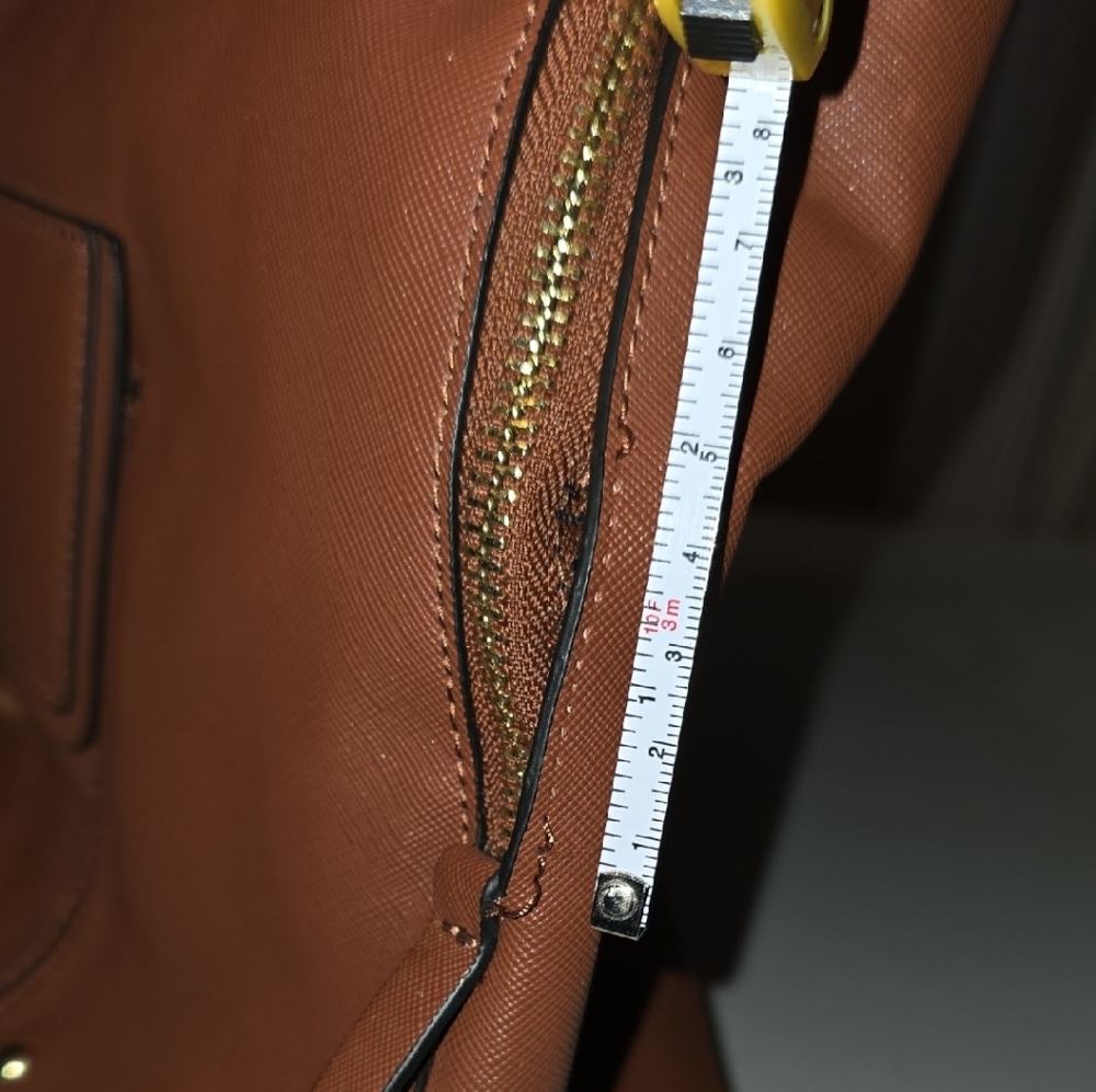 Steve Madden Tan Leather Briefcase - Picture 11 of 11